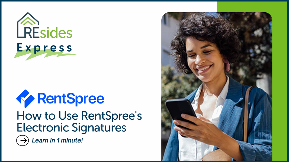 How to Use RentSpree's Electronic Signatures